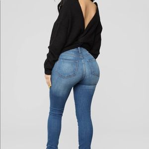 Selling 4 twisted back sweaters all in great condition!